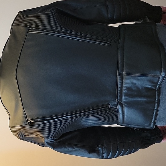 Hein Gericke Vintage Leather Motorcycle Jacket Size 42 - Picture 2 of 6